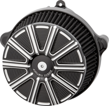 Load image into Gallery viewer, Arlen Ness Big Sucker Stage 1 Air Cleaner Kit without Cover - Black 600-303 - Detail View