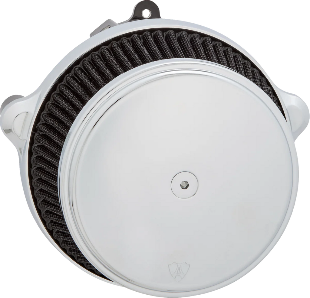 Arlen Ness Big Sucker Stage 1 Air Cleaner Kit without Cover - Chrome 600-302 - Main Product View