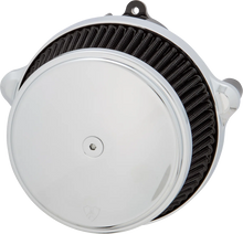 Load image into Gallery viewer, Arlen Ness Big Sucker Stage 1 Air Cleaner Kit without Cover - Chrome 600-302 - Side View