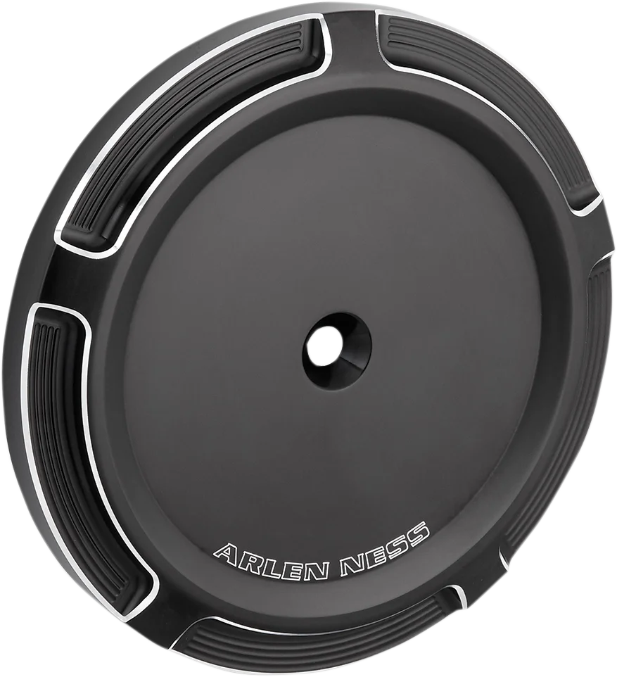 Arlen Ness Big Sucker Stage 1 Outer Cover - Beveled - Black 18-779 - Main Product View