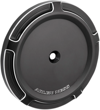 Load image into Gallery viewer, Arlen Ness Big Sucker Stage 1 Outer Cover - Beveled - Black 18-779 - Main Product View