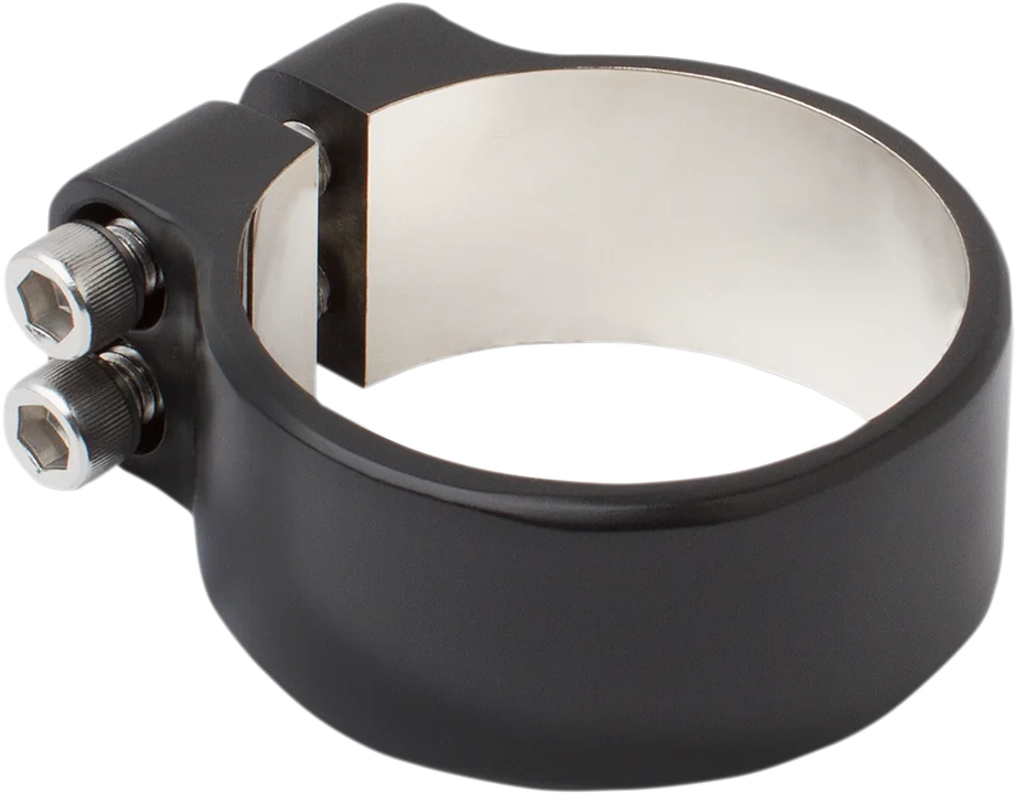 Arlen Ness Black Exhaust Clamp - 2.5" 05-942 - Main Product View