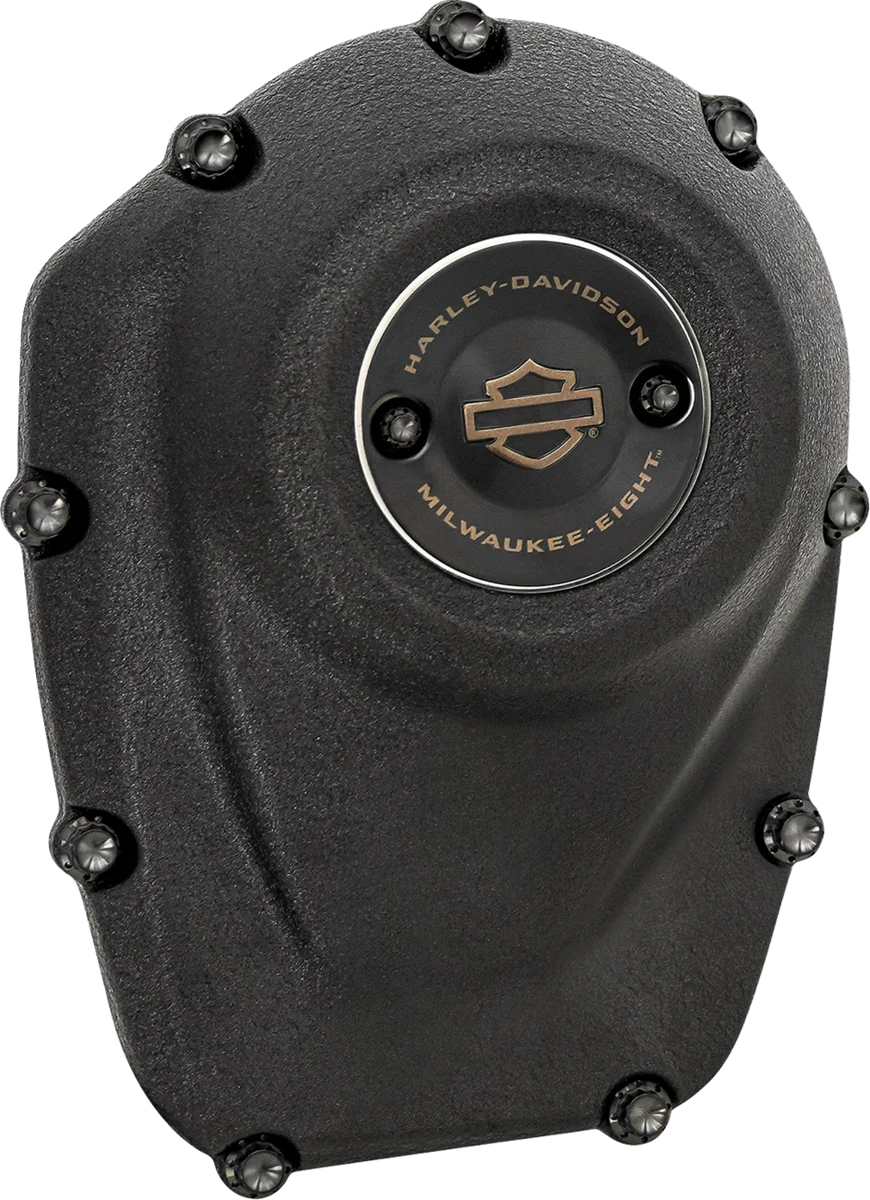 Arlen Ness Bolt Kit - Cam Cover/Point Cover - Titanium - 12-Point - Black - Side View
