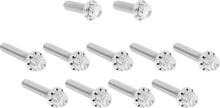 Load image into Gallery viewer, Arlen Ness Bolt Kit - Cam Cover/Point Cover - Titanium - 12-Point - Polished - Main Product View