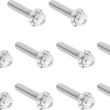 Load image into Gallery viewer, Arlen Ness Bolt Kit - Cam Cover/Point Cover - Titanium - 12-Point - Polished