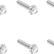 Load image into Gallery viewer, Arlen Ness Bolt Kit - Clutch Cover - Titanium - 12-Point - M8 Gen 2 - Polished 300-700 - Main Product View