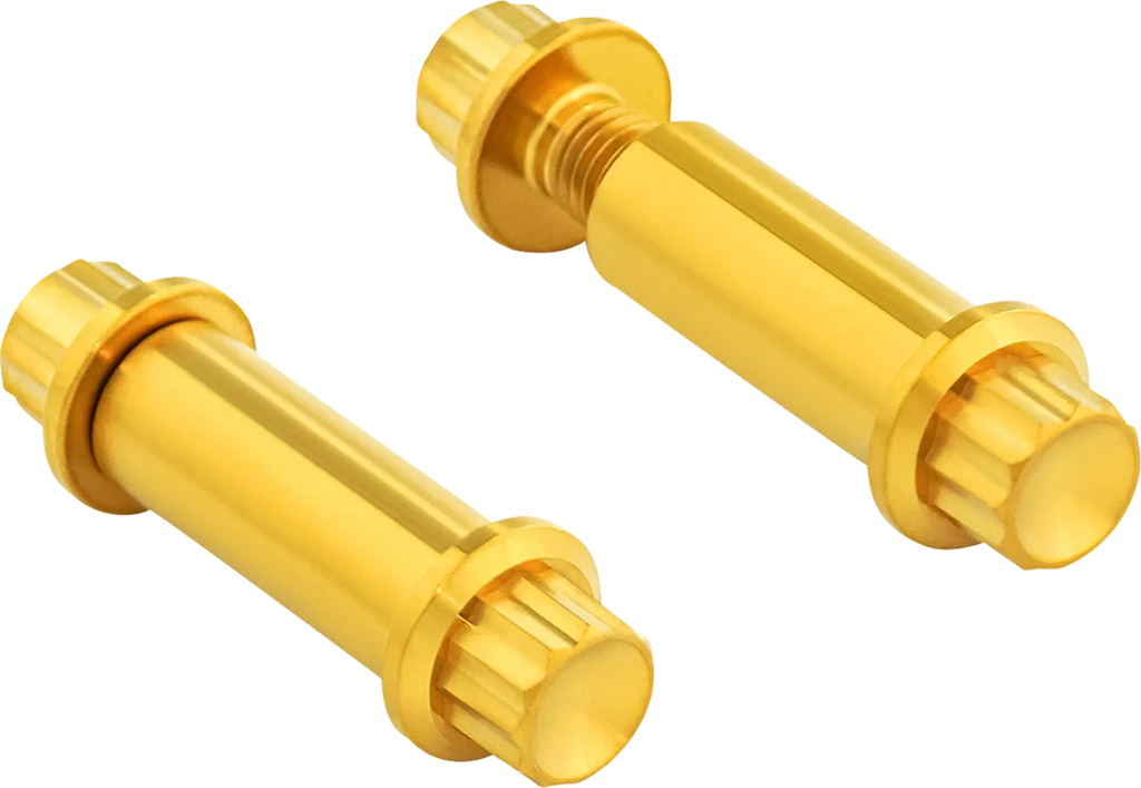 Arlen Ness Bolt Kit - Footpeg - 12-Point - Titanium - Gold - Main Product View