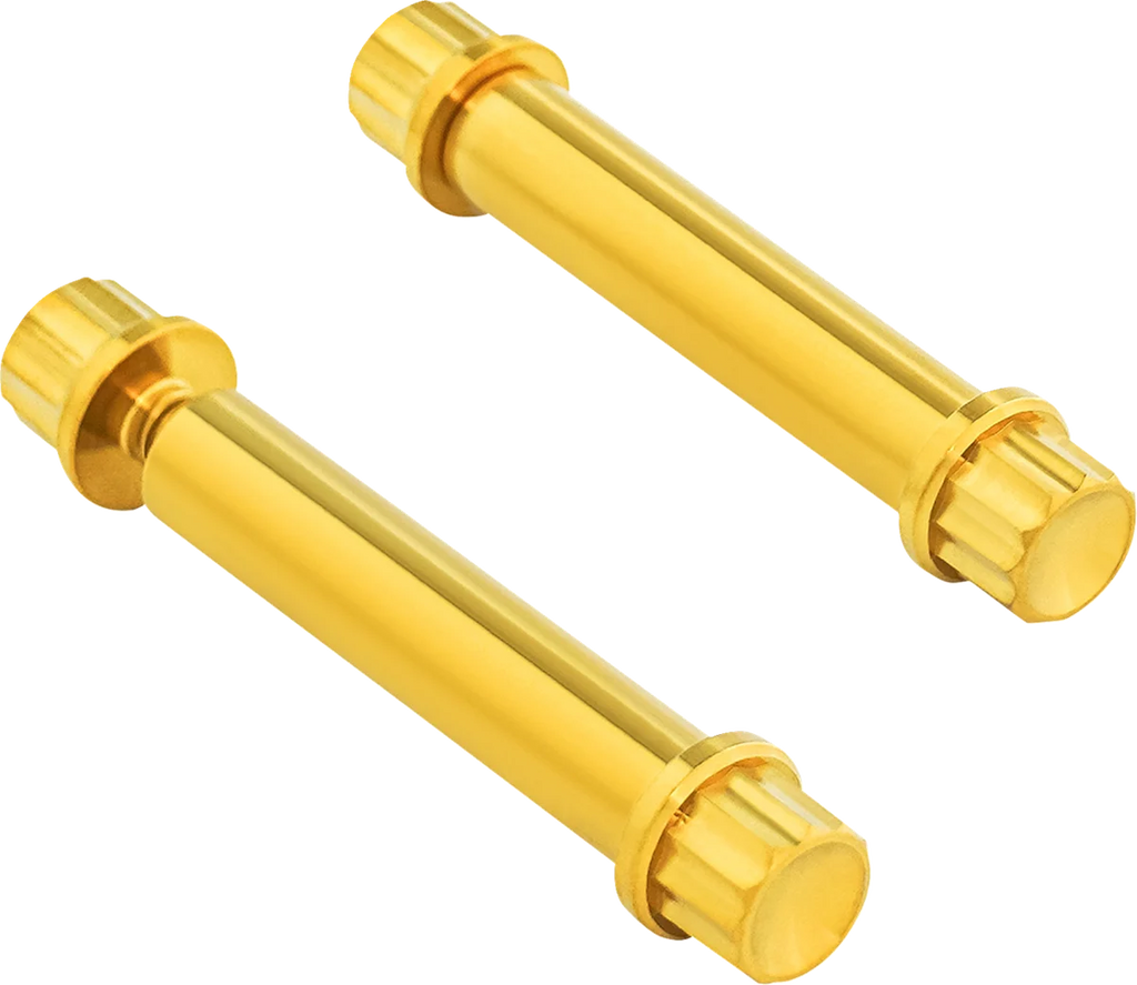 Arlen Ness Bolt Kit - Footpeg - 12-Point - Titanium - Gold - Main Product View