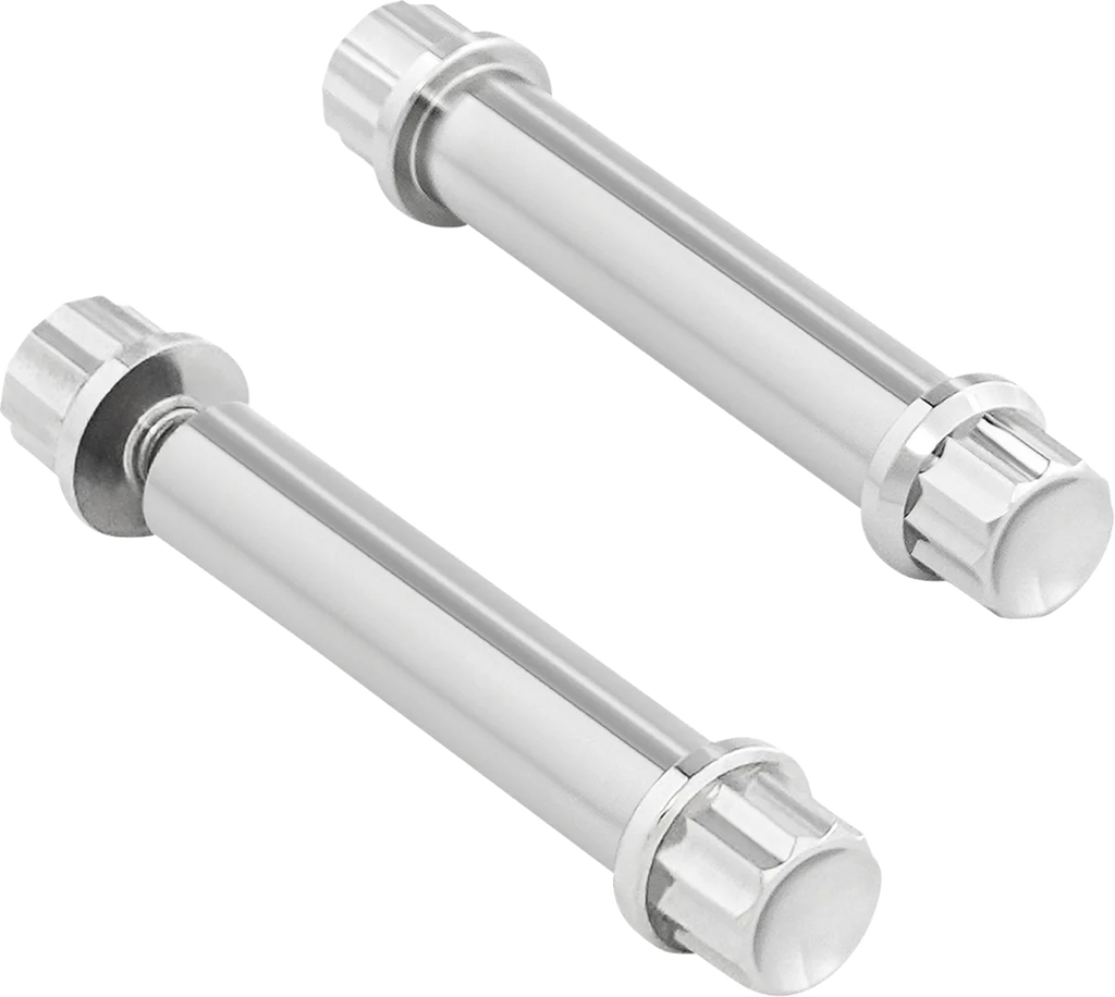 Arlen Ness Bolt Kit - Footpeg - 12-Point - Titanium - Gold - Side View