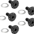 Load image into Gallery viewer, Arlen Ness Bolt Kit - Holeshot/Front/Floating/Brake Rotor - Spoke Mount - Black - 5 Pack - Main Product View