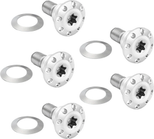 Load image into Gallery viewer, Arlen Ness Bolt Kit - Holeshot/Front/Floating/Brake Rotor - Spoke Mount - Polished - 5 Pack - Main Product View