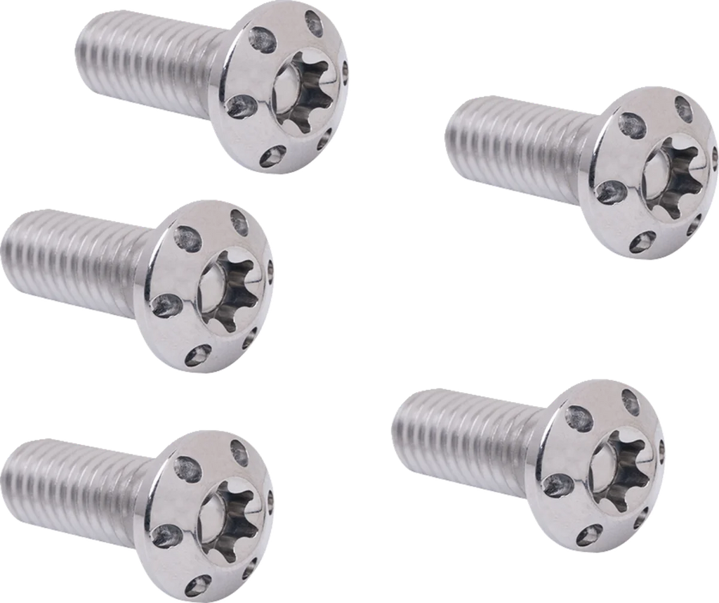 Arlen Ness Bolt Kit - Holeshot/Rotor/Front - Hub Mount - Polished - 5 Pack 300-912 - Main Product View