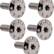 Load image into Gallery viewer, Arlen Ness Bolt Kit - Holeshot/Rotor/Front - Spoke Mount - Black - 5 Pack 300-915 - Side View