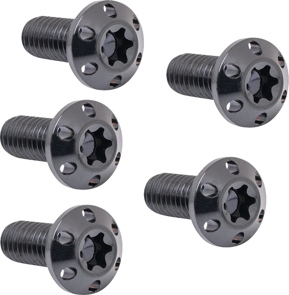 Arlen Ness Bolt Kit - Holeshot/Rotor/Rear - Hub Mount - Black - 5 Pack 300-910 - Main Product View