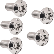 Load image into Gallery viewer, Arlen Ness Bolt Kit - Holeshot/Rotor/Rear - Hub Mount - Polished - 5 Pack 300-909 - Main Product View