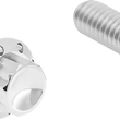 Load image into Gallery viewer, Arlen Ness Bolt Kit - Hydraulic Clutch - Titanium - 12-Point - Polished300-706 fits M8 / Twin Cam - Main Product View