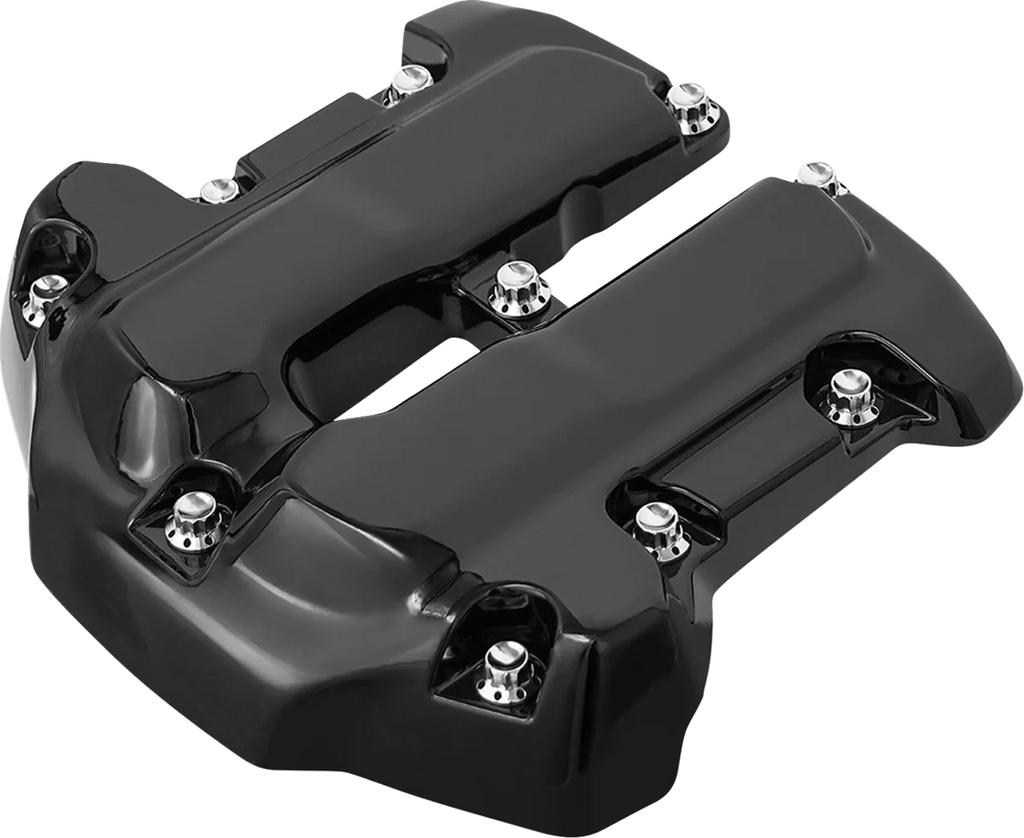 Arlen Ness Bolt Kit - Rocker Box - 12-Point - Titanium - Polished - Side View