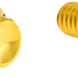 Load image into Gallery viewer, Arlen Ness Bolt Kit - Transmission Top Cover - 12-Point - Titanium - Gold - Main Product View