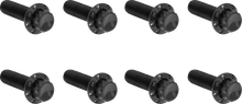 Load image into Gallery viewer, Arlen Ness Bolt Kit - Trap Door - Titanium - 12-Point - Black300-710 fits M8 - Main Product View