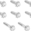 Load image into Gallery viewer, Arlen Ness Bolt Kit - Trap Door - Titanium - 12-Point - Twin Cam/6-Speed - Polished - Main Product View