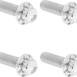 Load image into Gallery viewer, Arlen Ness Bolt Kit - Trap Door - Titanium - 12-Point - Twin Cam/6-Speed - Polished - Side View