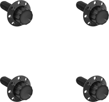 Load image into Gallery viewer, Arlen Ness Bolt Kit - Windshield - Titanium - 12-Point - Black - Main Product View