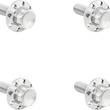 Load image into Gallery viewer, Arlen Ness Bolt Kit - Windshield - Titanium - 12-Point - Polished