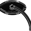 Load image into Gallery viewer, Arlen Ness Cats Eye Forged Billet Mirror - Black - Right 13-132 - Main Product View