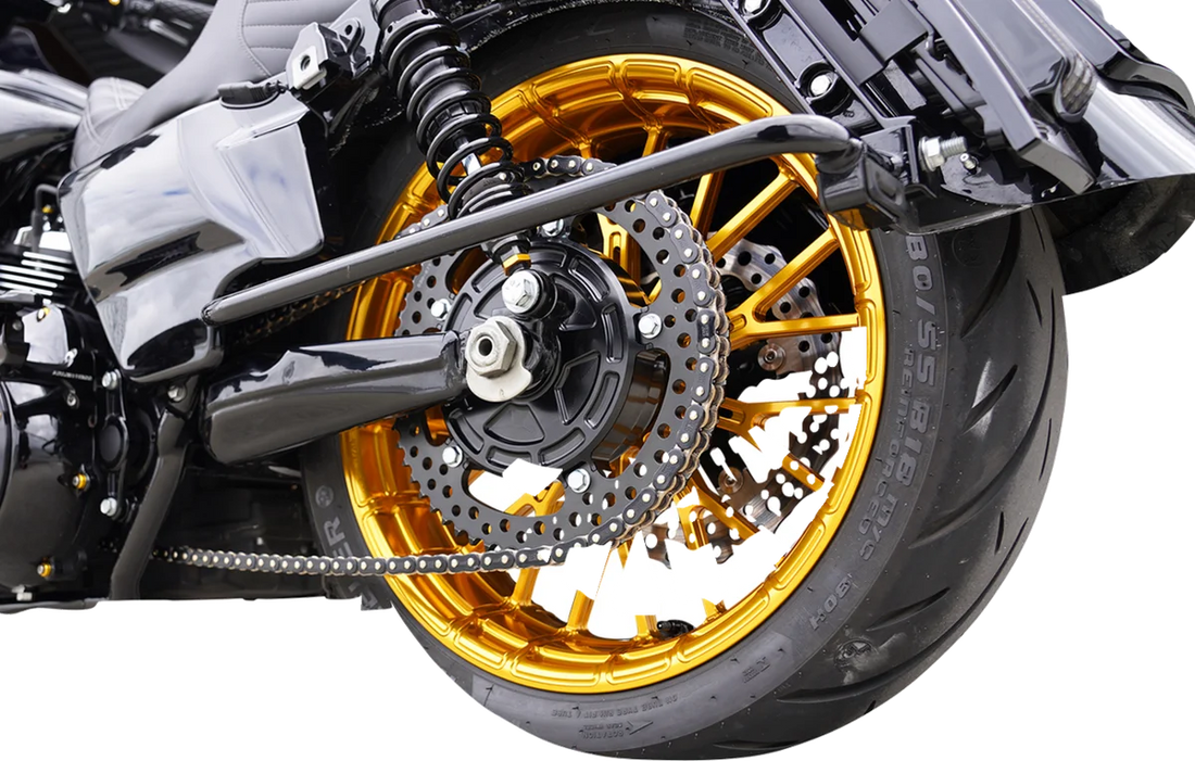 Arlen Ness Chain Drive Kit - 27/57 Tooth - Black fits FLT / FLH - Additional View 5