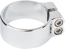 Load image into Gallery viewer, Arlen Ness Chrome Exhaust Clamp - 2.5" 05-943 - Main Product View