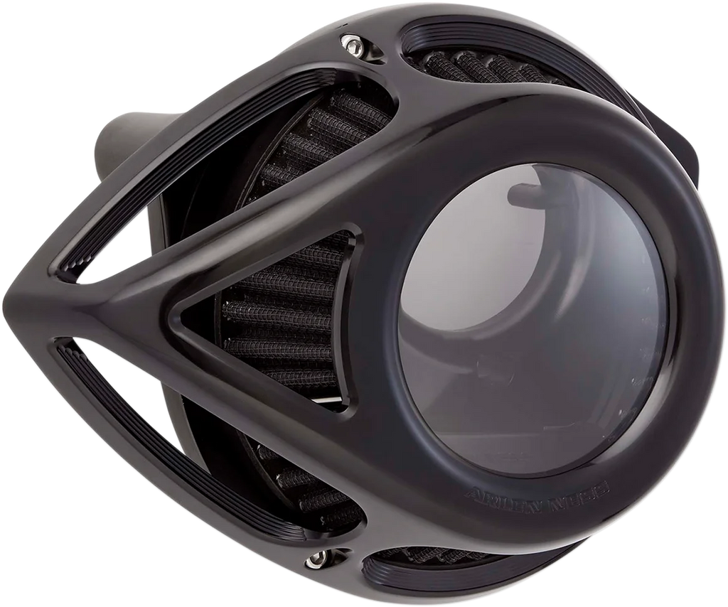 Arlen Ness Clear Tear Air Cleaner Kit - Black 18-977 - Main Product View