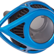 Load image into Gallery viewer, Arlen Ness Clear Tear Air Cleaner Kit - Blue 18-903 - Main Product View
