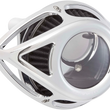 Load image into Gallery viewer, Arlen Ness Clear Tear Air Cleaner Kit - Chrome 18-976 - Main Product View