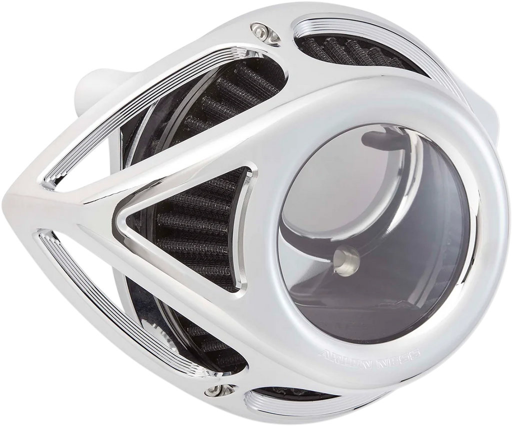 Arlen Ness Clear Tear Air Cleaner Kit - Chrome 18-976 - Main Product View