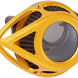 Load image into Gallery viewer, Arlen Ness Clear Tear Air Cleaner Kit - Gold 18-974 - Main Product View