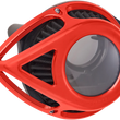 Load image into Gallery viewer, Arlen Ness Clear Tear Air Cleaner Kit - Orange 600-001 - Detail View