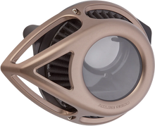 Load image into Gallery viewer, Arlen Ness Clear Tear Air Cleaner Kit - Titanium 600-005 - Main Product View