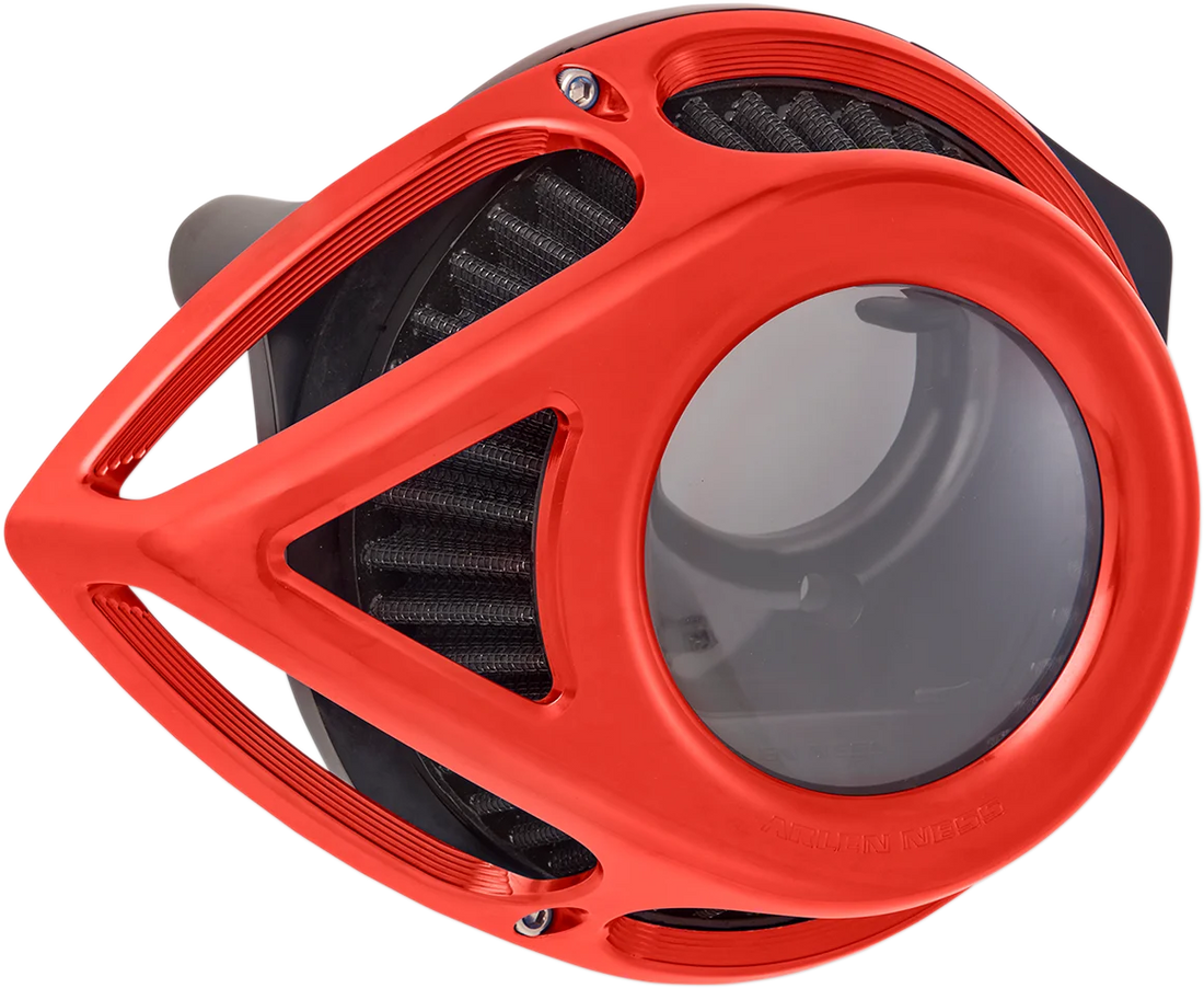 Arlen Ness Clear Tear Air Cleaner Kit - Titanium 600-005 - Detail View