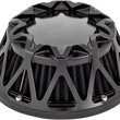 Load image into Gallery viewer, Arlen Ness Crossfire Air Cleaner - Black 600-042 - Side View