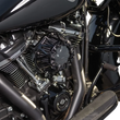 Load image into Gallery viewer, Arlen Ness Crossfire Air Cleaner - Black 600-042 - Back View