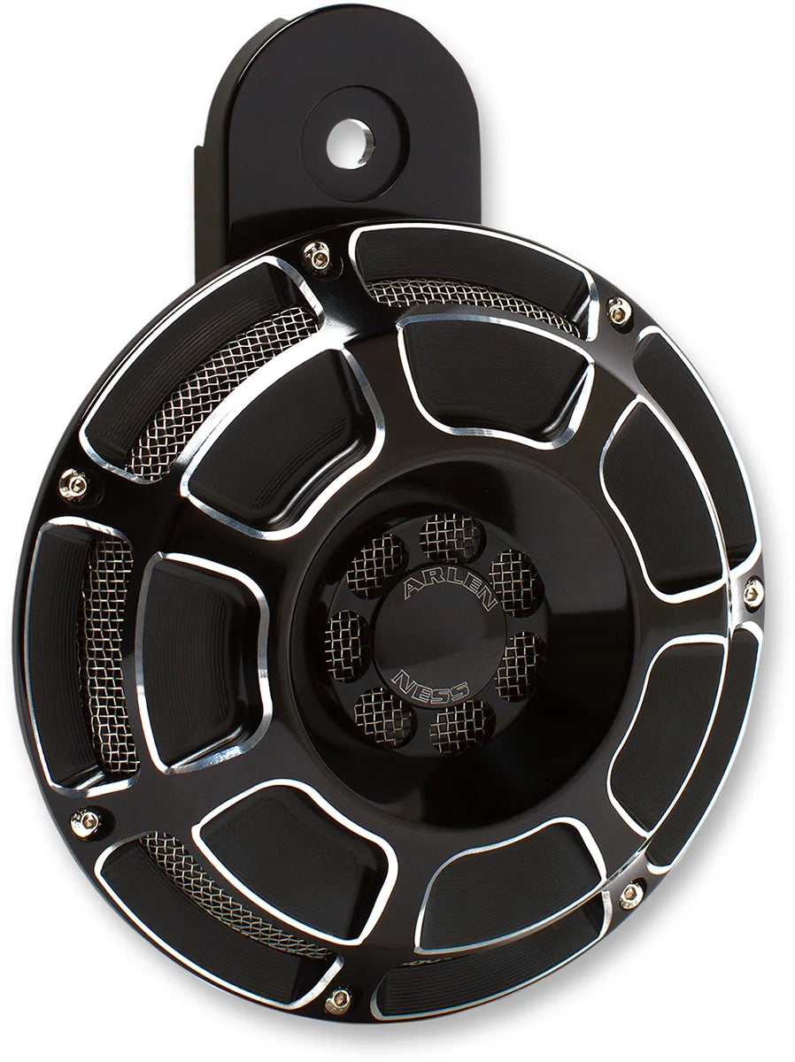 Arlen Ness Custom Horn - 15 Spoke - Chrome - Big Twin 70-261 - Side View