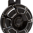 Load image into Gallery viewer, Arlen Ness Custom Horn - Beveled - Black 70-204 - Main Product View
