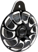 Load image into Gallery viewer, Arlen Ness Custom Horn - Drift - Black - XL 70-256 - Main Product View