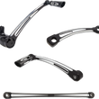 Load image into Gallery viewer, Arlen Ness Deep Cut Foot Control Kit w/ Heel/Toe Shifter - Chrome 420-107 - Side View