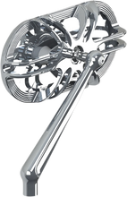 Load image into Gallery viewer, Arlen Ness Deep Cut Mirror - Chrome - Left 13-165 - Side View