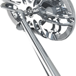 Load image into Gallery viewer, Arlen Ness Deep Cut Mirror - Chrome - Right 13-167 - Main Product View