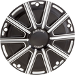 Load image into Gallery viewer, Arlen Ness Derby Cover - Black 700-016 - Side View