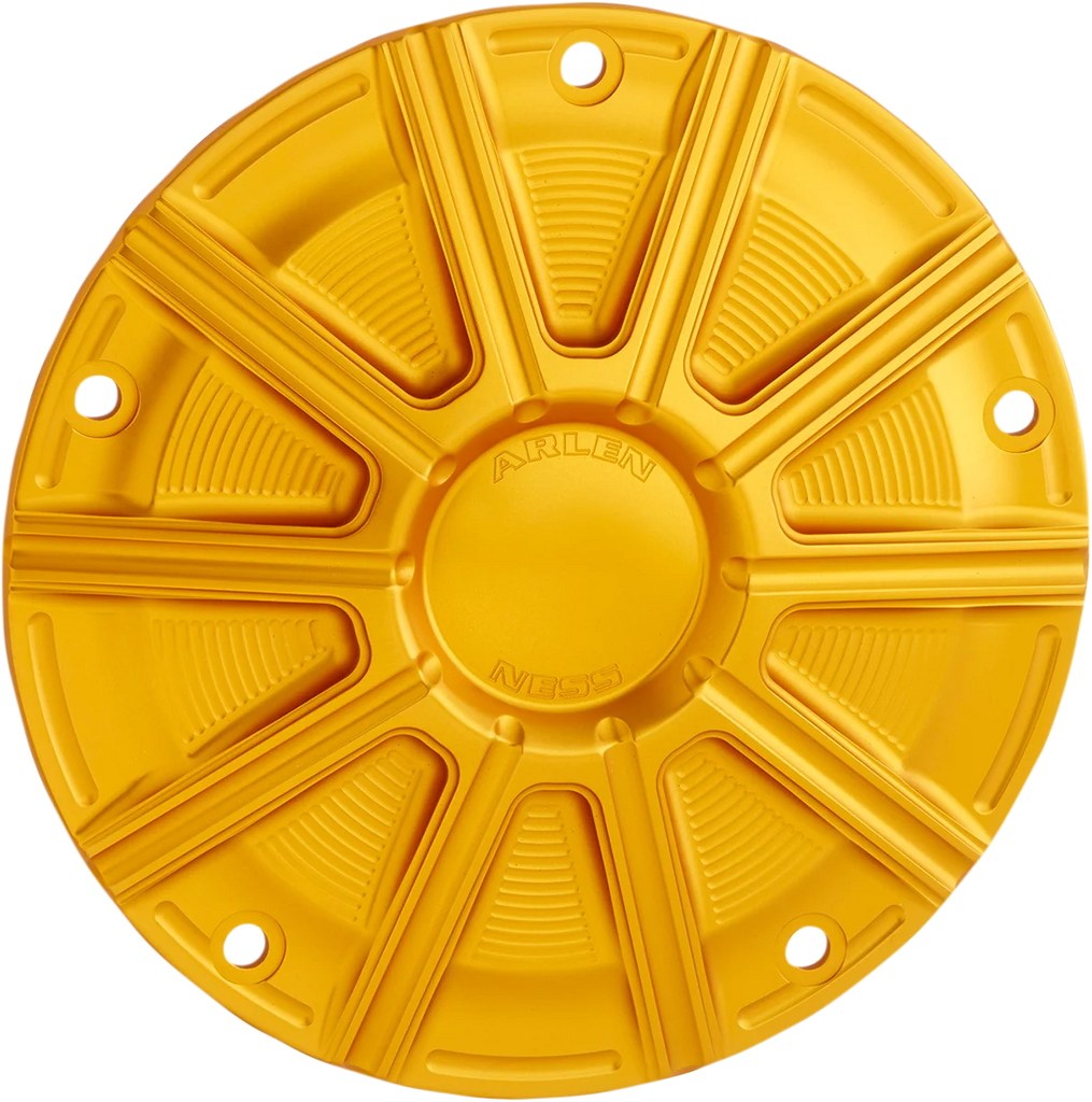 Arlen Ness Derby Cover - Gold 700-020 - Main Product View