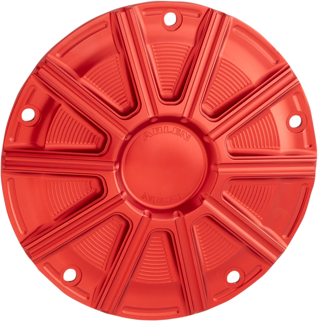 Arlen Ness Derby Cover - Red 700-022 - Main Product View