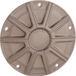 Load image into Gallery viewer, Arlen Ness Derby Cover - Titanium 700-023 - Main Product View